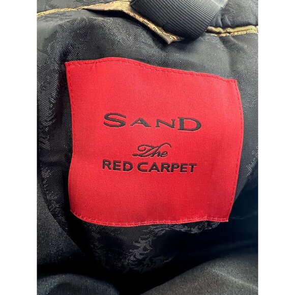 Sand Copenhagen Velvet Red Carpet Star Dandy ST Formal Blazer in Blue Paisley - Picture 5 of 8